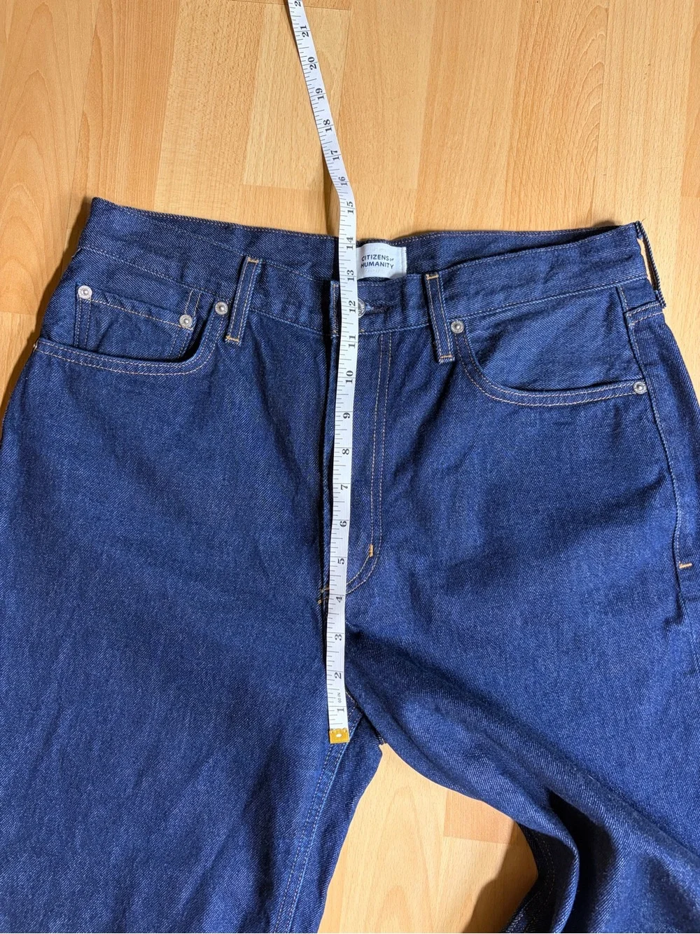 Citizens Of Humanity Miro Barrel Leg Jean in Amherst Dark Wash 30